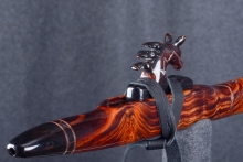 Cocobolo, Wild Native American Flute, Minor, High C-5, #S16J